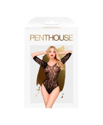 Body manche trois quart noir Midnight visit 